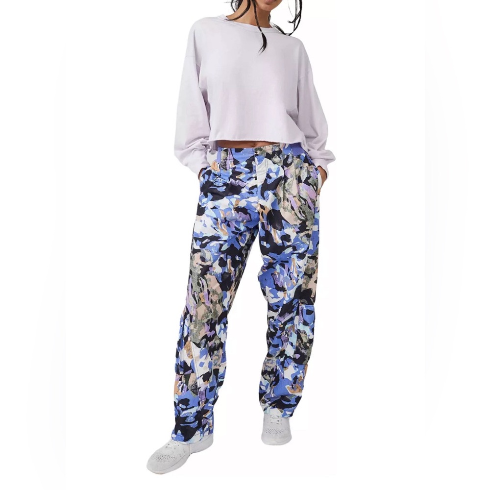 NWT FP Movement Mesmerize Me Pants, Violet Splendor Combo, Size S